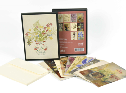 Picture of Box of 10 Greeting Cards "The Flower Series"